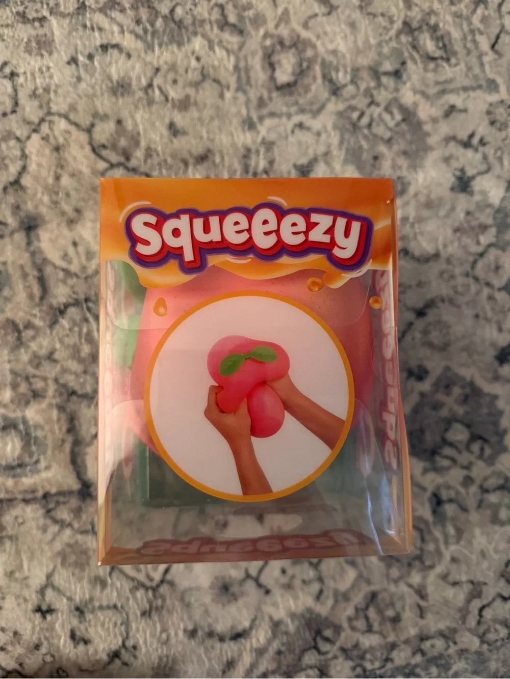 Sunny Days Squeezy Peach Squishy Pink, New in Box, Never Opened